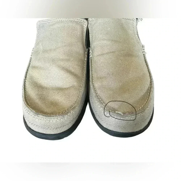 Crocs Men's Walu Slip On Loafer Casual Walking Shoes Khaki Espresso Size 10 - Picture 16 of 16